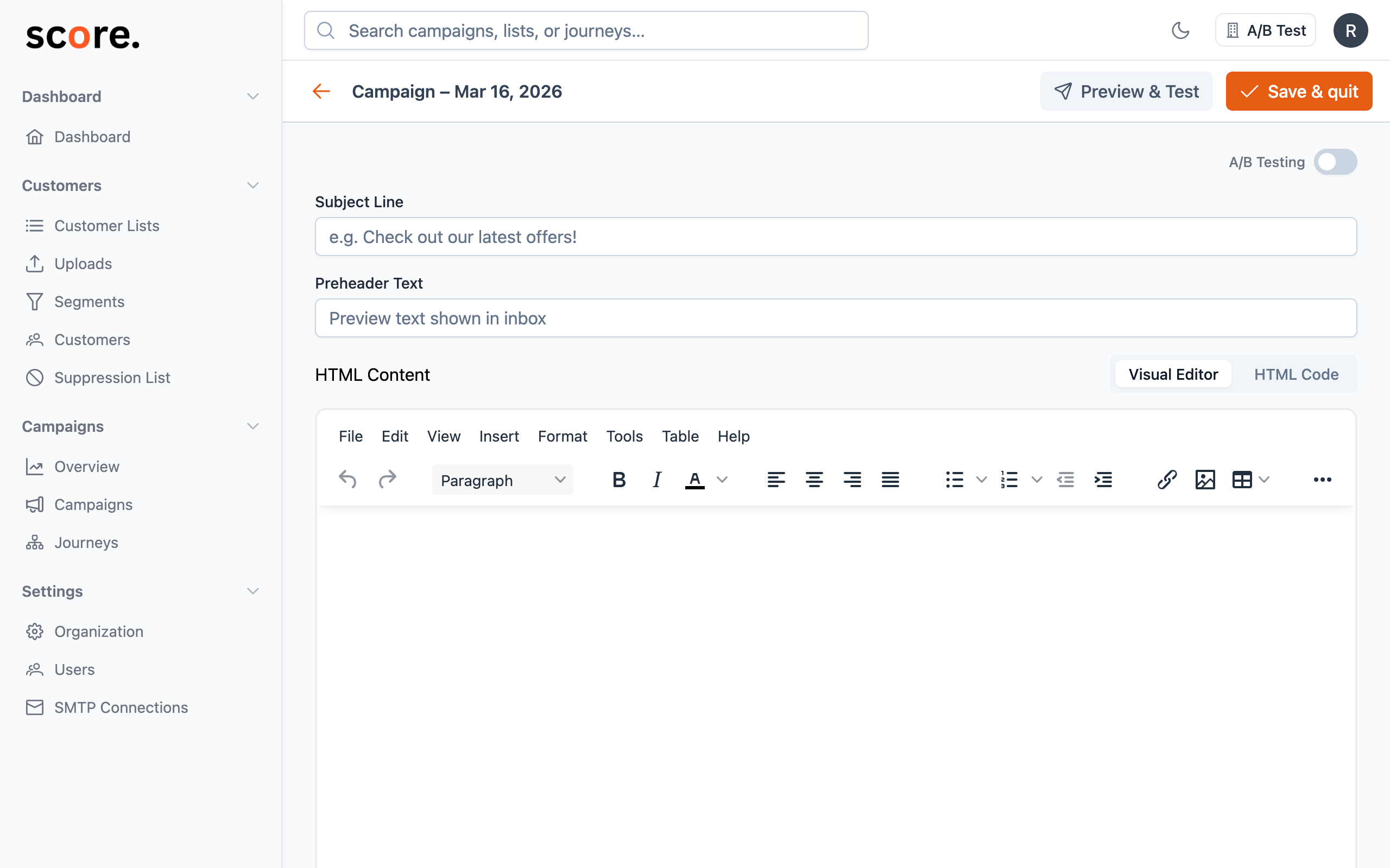 Email Editor